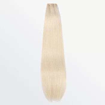 Ultra Thin Straight Genius Weft Light 613 Lightest Blonde 02